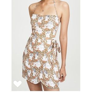 Reformation Coconut Dress Woman Figure Print